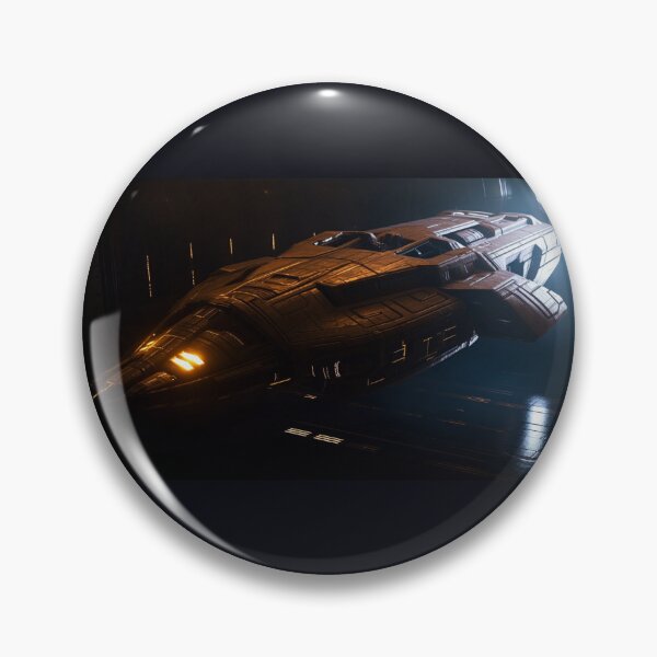Item preview, Sleek Courier Spaceship docked. designed and sold by PTiger.