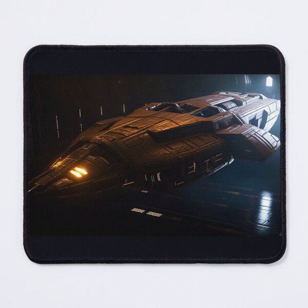 Item preview, Sleek Courier Spaceship docked. designed and sold by PTiger.