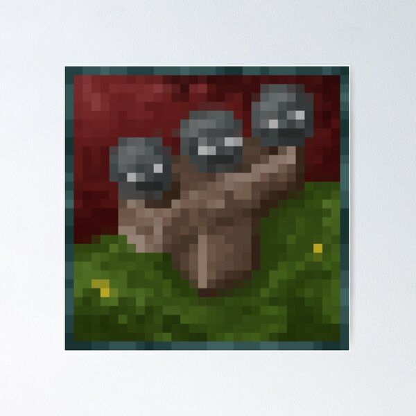 Item preview, Minecraft Wither Painting designed and sold by EliasBNSA.
