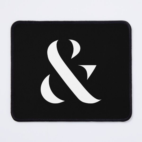 Item preview, Ampersand & (White) designed and sold by STUDIO-72.