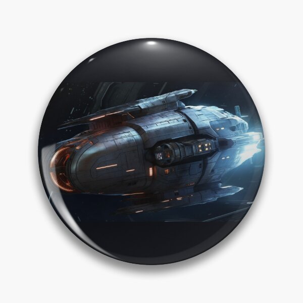 Item preview, "Happy Mushroom" Spaceship approaching a landing pad.. designed and sold by PTiger.