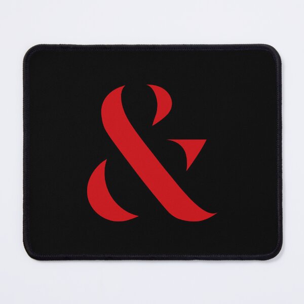 Item preview, Ampersand & (Red) designed and sold by STUDIO-72.