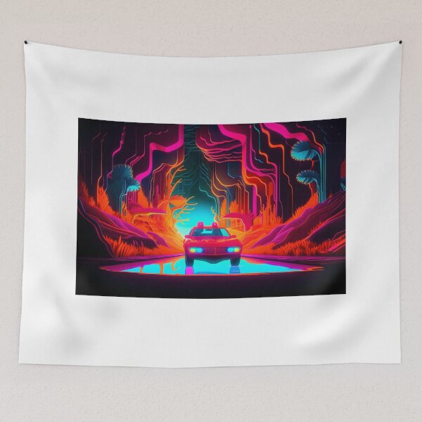 Item preview,   Abstract Neon Glow Art designed and sold by PeteRascal.