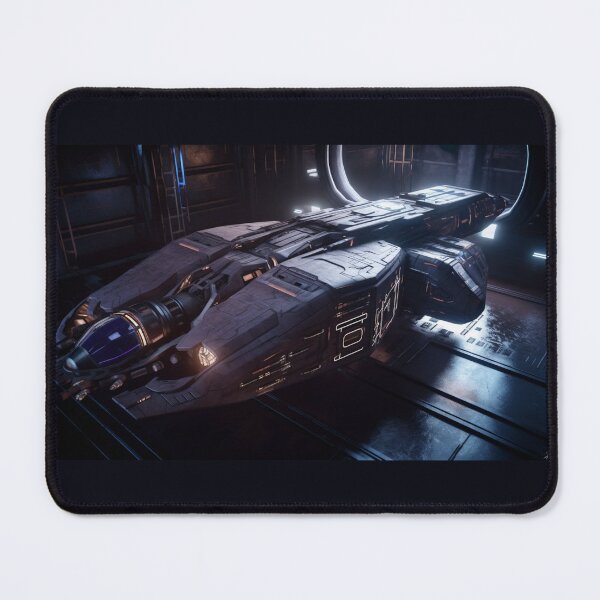Item preview, "By Grabthars Hammer" Interceptor Spaceship loading supplies. designed and sold by PTiger.