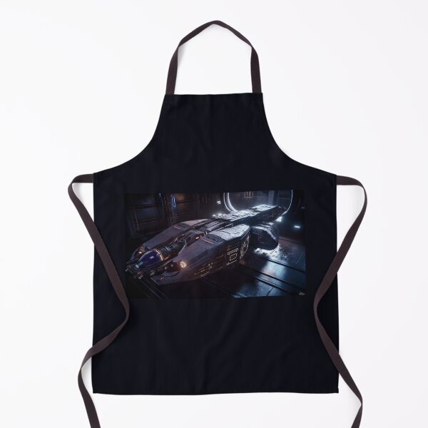 Item preview, "By Grabthars Hammer" Interceptor Spaceship loading supplies. designed and sold by PTiger.