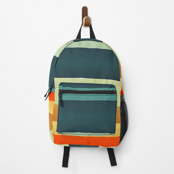 Item preview, Green-orange horizontal stripes designed and sold by brandway.