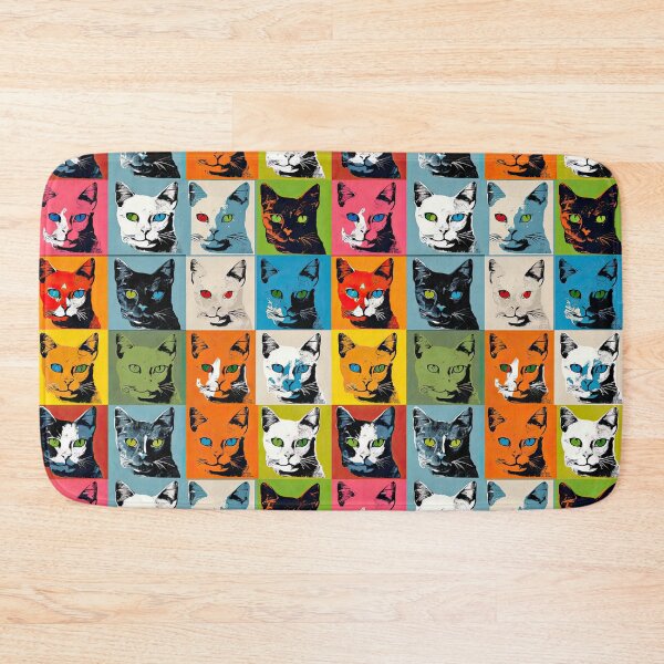 Item preview, cats pop art andy warhol style designed and sold by Pixel  Playground.