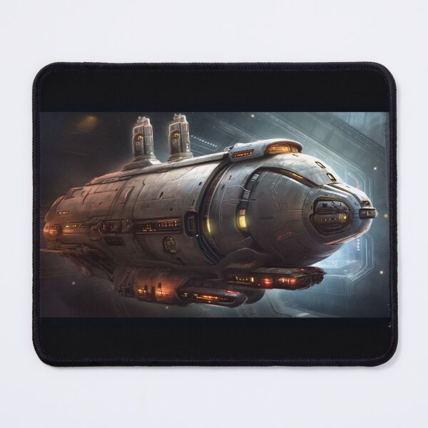 Item preview, Gas Processor Spaceship delivering cargo. designed and sold by PTiger.