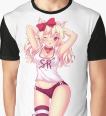Neko Girl Graphic T-Shirt