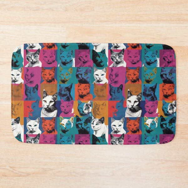 Item preview, cats pop art andy warhol style designed and sold by Pixel  Playground.
