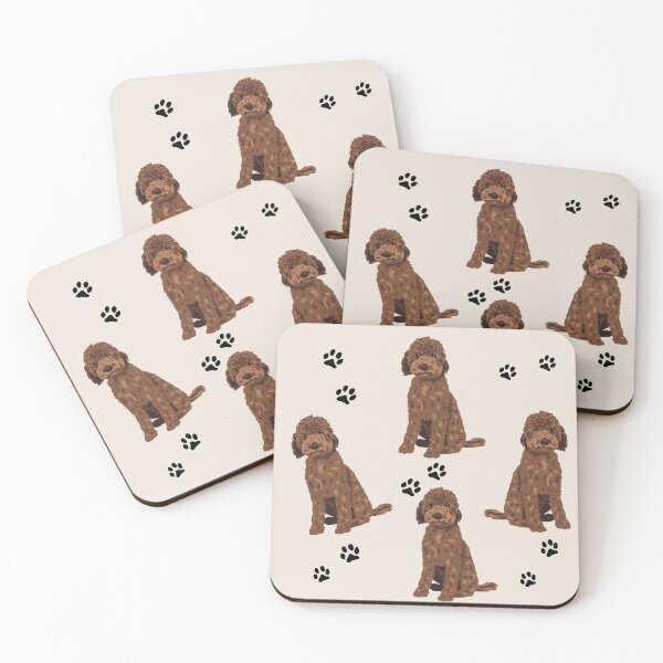 Item preview, Chocolate Goldendoodle designed and sold by MameDesign.