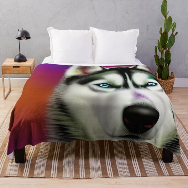 Item preview, Husky colorido. Husky arcoíris. husky de color designed and sold by Doggymadness.