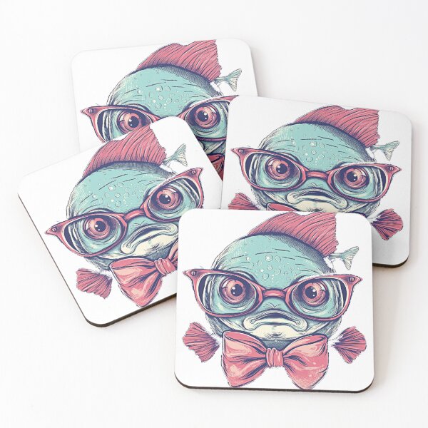 Item preview, Fish Glasses - Unique and Stylish Eyewear for Fishing Enthusiasts designed and sold by artishmots.