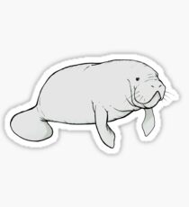 Manatee Mania Sticker