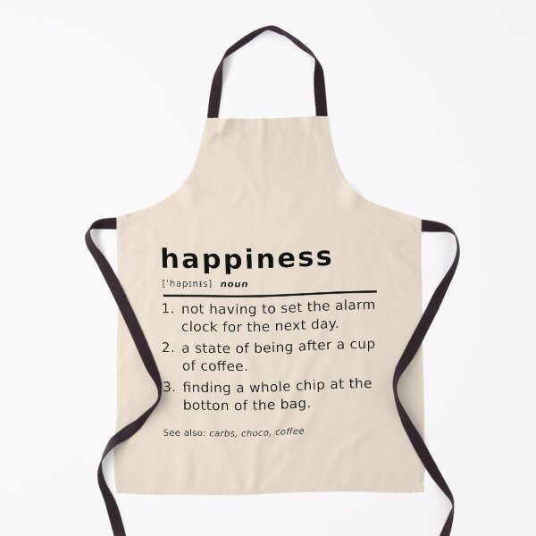 Item preview, Happiness Definition | Funny Dictionary Quote Minimalist Art designed and sold by PulsePassion.
