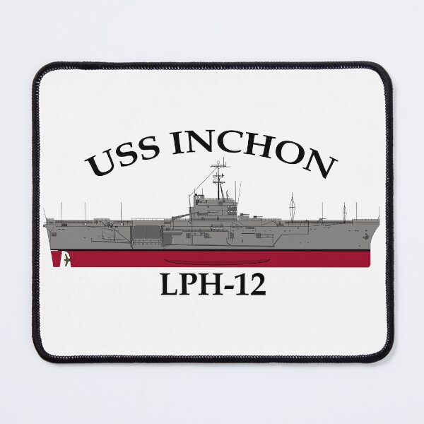 Item preview, USS INCHON - LPH-12 - AMPHIBIOUS ASSAULT SHIP designed and sold by Jackdustys.