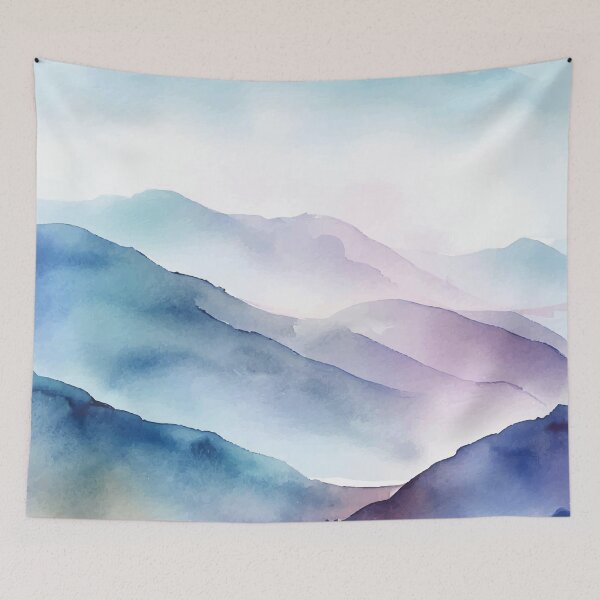 Item preview, Majestic Peaks in Lilac Haze designed and sold by Noedost.