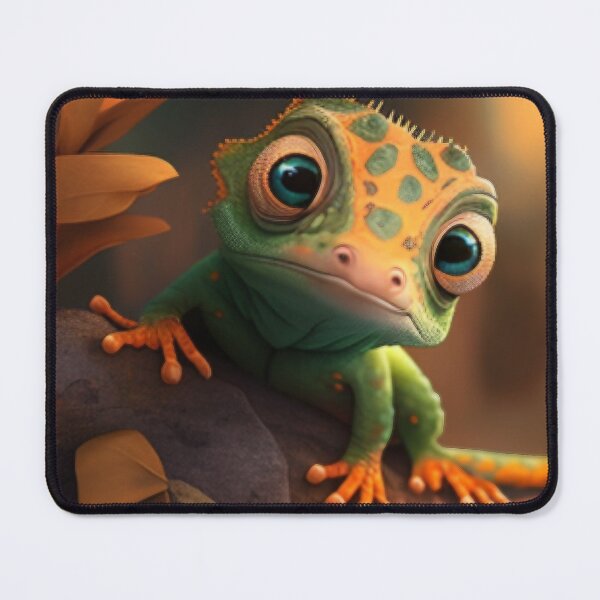 Item preview, Gekko picture with intense bright colors designed and sold by M-Lin.