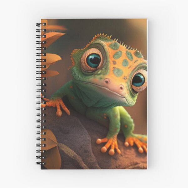 Item preview, Gekko picture with intense bright colors designed and sold by M-Lin.