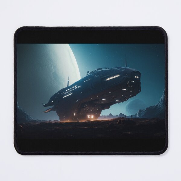 Item preview, Explorer class Spaceship on a Moon. designed and sold by PTiger.