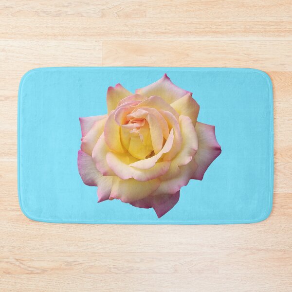 Item preview, Pink Yellow Ombre Pastel Rose Flower designed and sold by Deborah Camp.