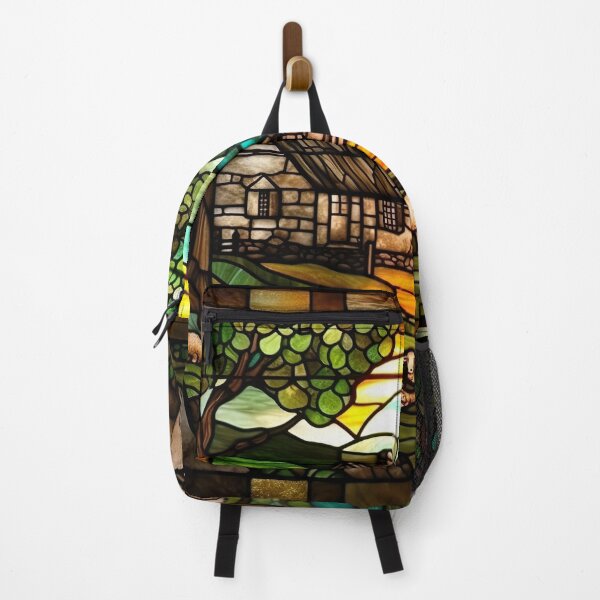 Item preview, Stained Glass Stone House designed and sold by Matt's Artificial Nature.