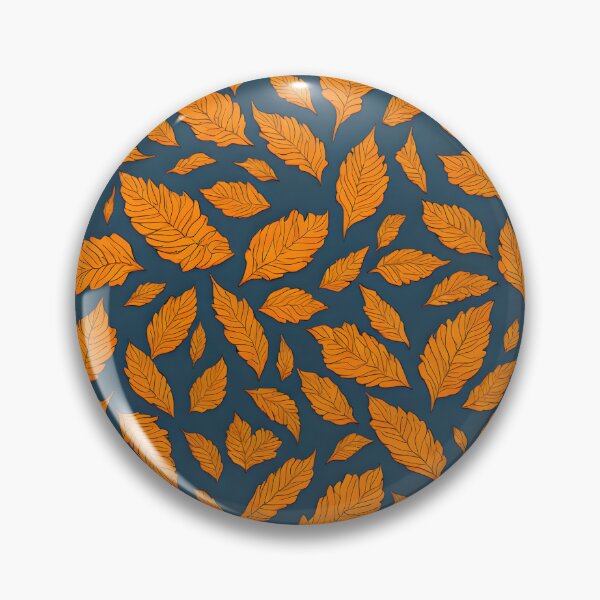Item preview, Orange Leaves Pattern designed and sold by ByCait.