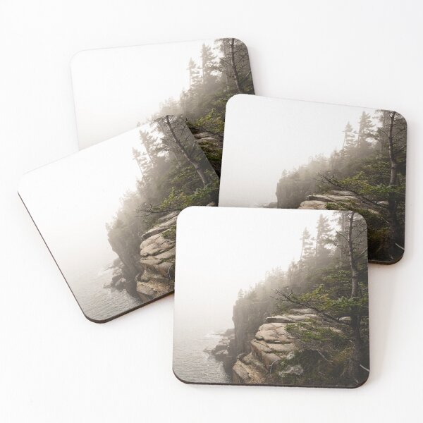 Item preview, Fog Over Otter Cliff Acadia National Park designed and sold by Andrew Pacheco.