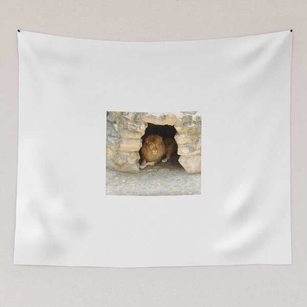 Item preview, Lion lying in the cave designed and sold by goceris.