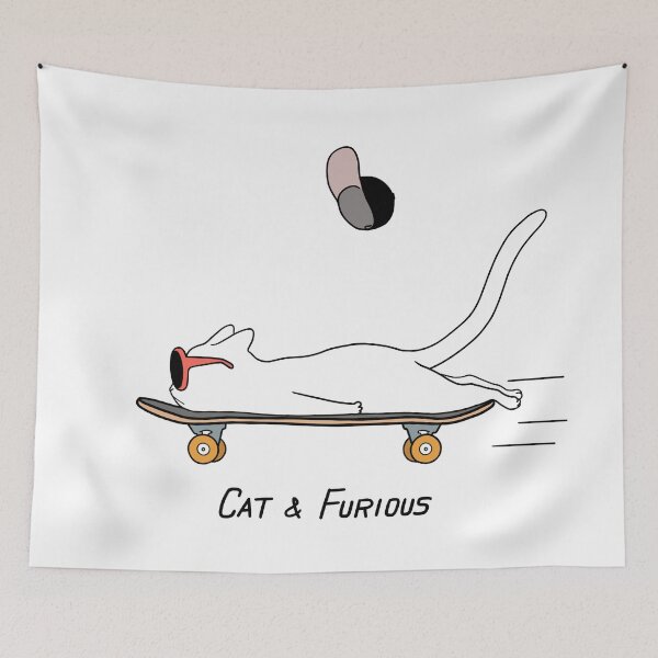 Item preview, Cat and Furious designed and sold by bignosework.