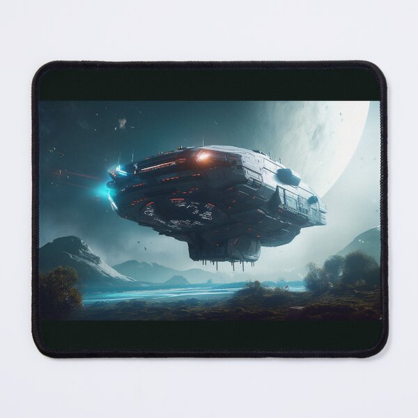 Item preview, Planet Surveyor Spaceship looking for life. designed and sold by PTiger.