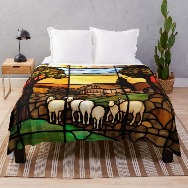 Item preview, Stained Glass Sheep designed and sold by Matt's Artificial Nature.