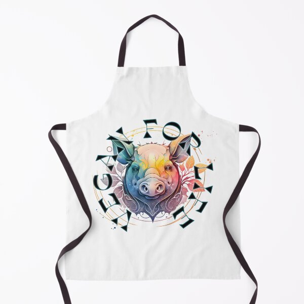 Item preview, Vegan for Life (Pig Edition) designed and sold by Patrick Hager.
