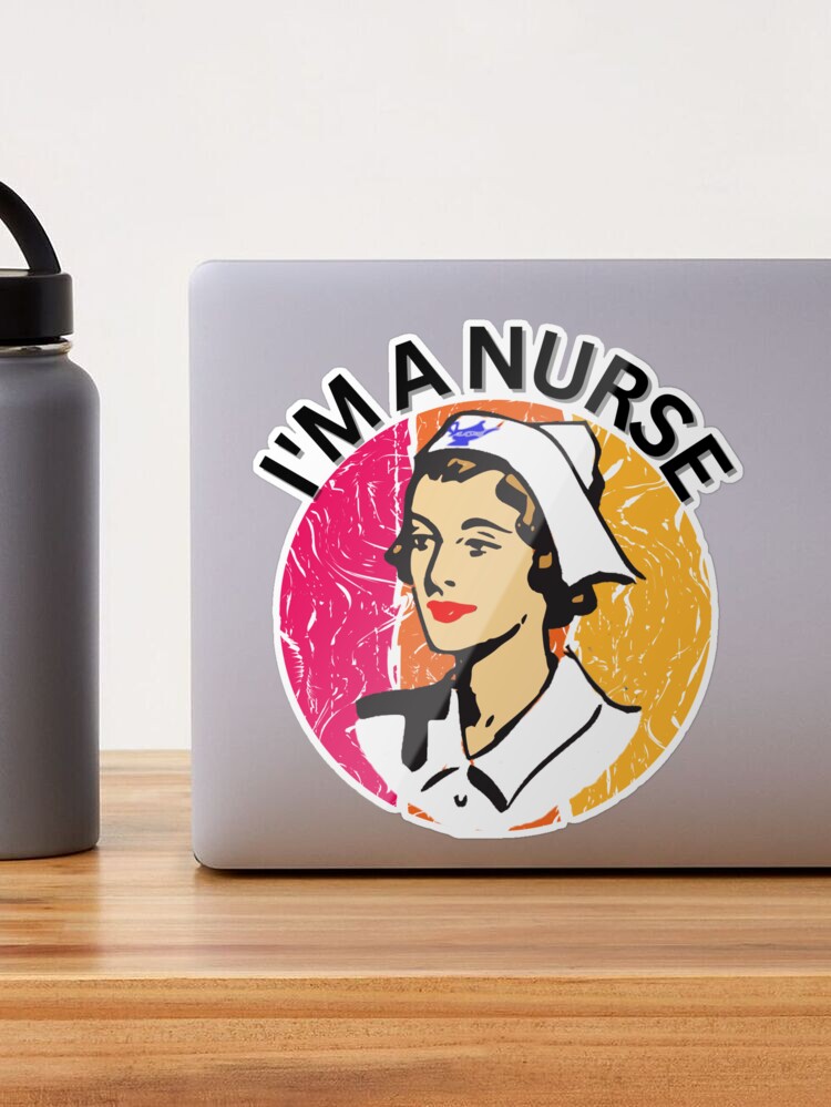 Nurse Sticker Pack -Car Decal Water Bottle Laptop Nursing Medical Hospital  Funny