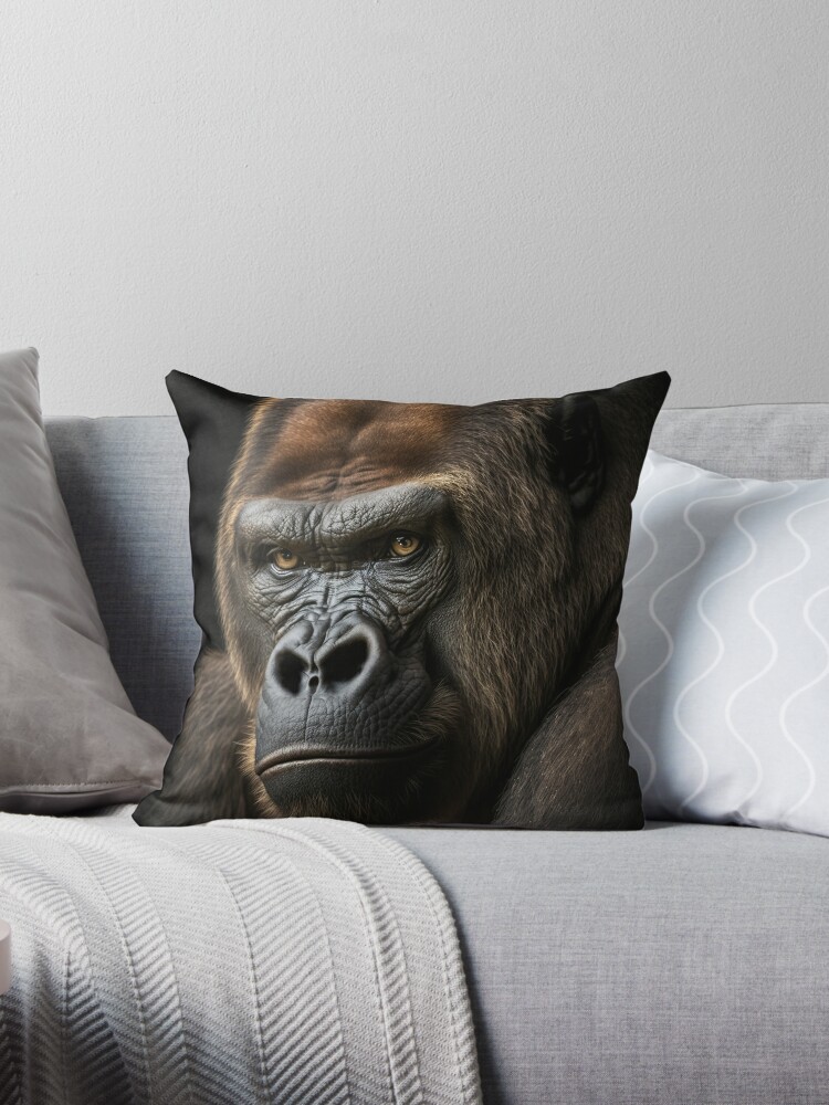 GORILLA THROW PILLOW