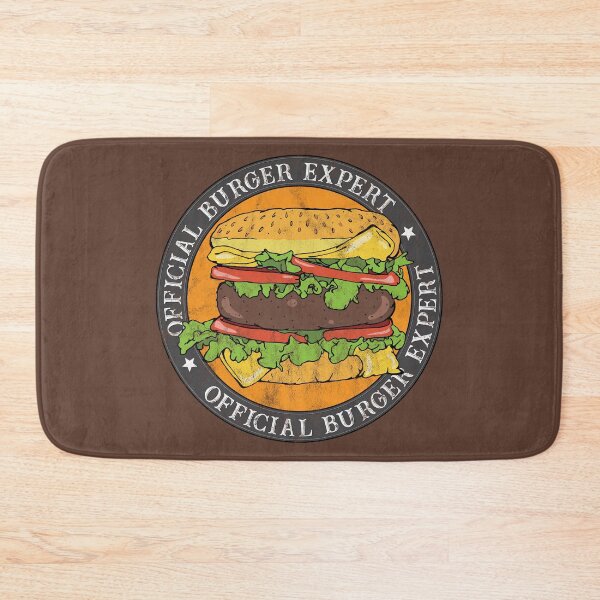 Item preview, Official Burger Expert Logo designed and sold by HotHibiscus.