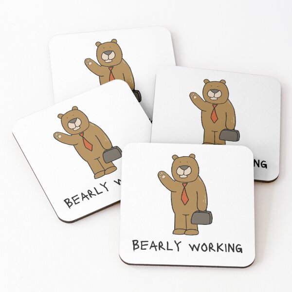 Item preview, Bearly Working designed and sold by CameradogInk.