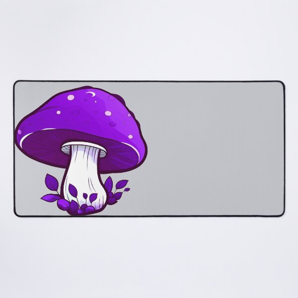 Item preview, Purple Pretty Mushroom illustration Number One designed and sold by Vicki Noble Art.