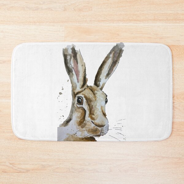 Item preview, watercolour wild hare designed and sold by TheoParsons.