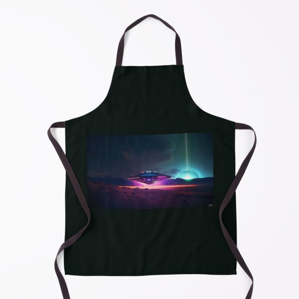 Item preview, An Unidentified Object hovering over a desert collecting samples. designed and sold by PTiger.