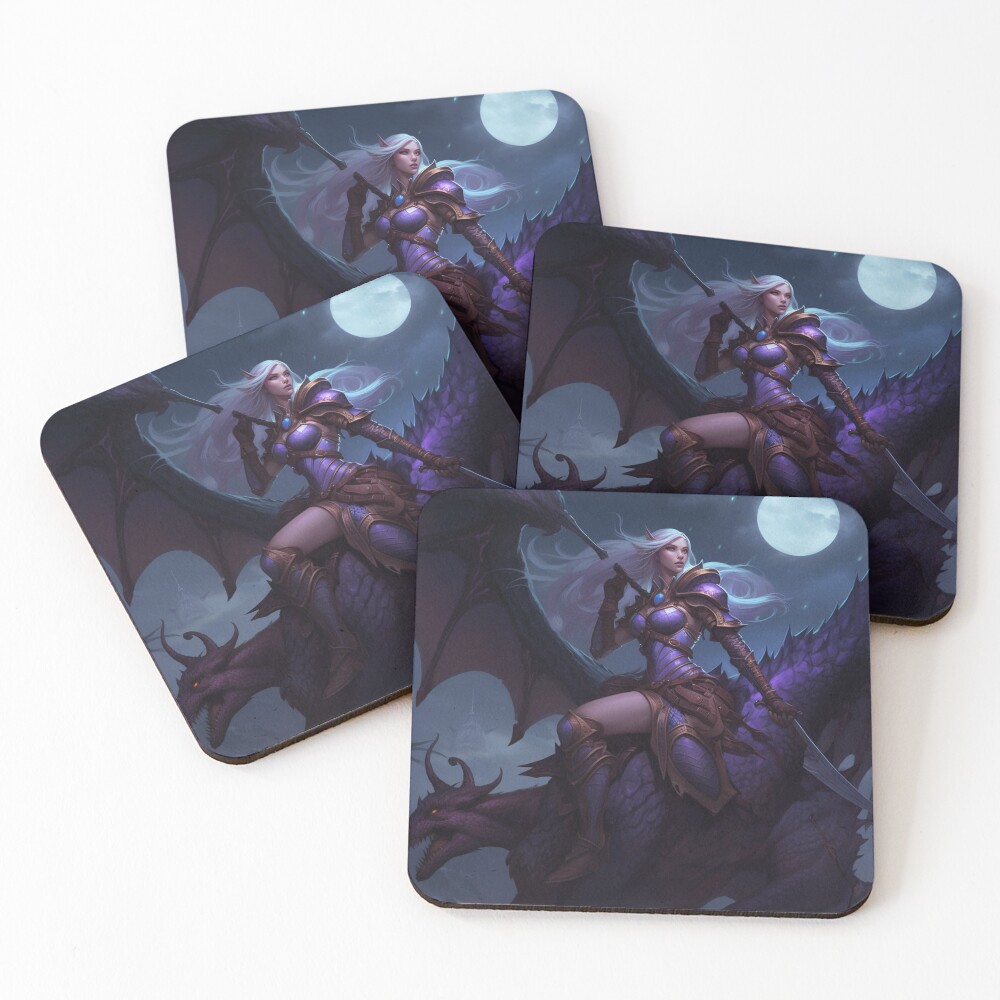 Item preview, Coasters (Set of 4) designed and sold by SinisterStyle.