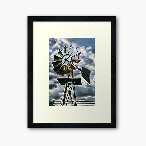 My Share of Time Framed Art Print