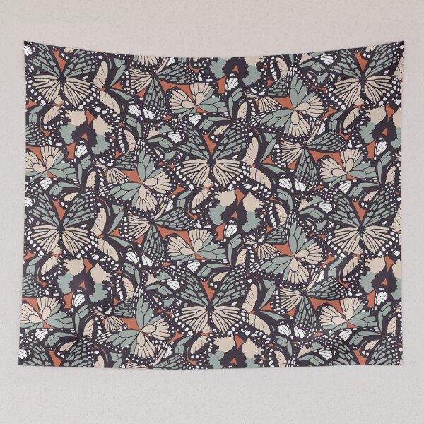 Item preview, Monarch butterfly animal print designed and sold by pakanta.