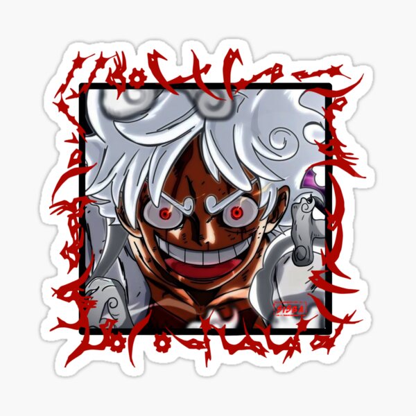 one piece characters Sticker for Sale by MEDesign4