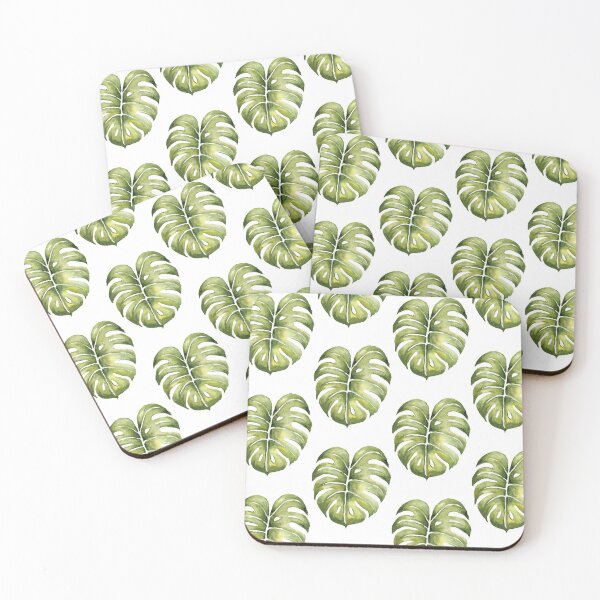 Artikelvorschau, Monstera Blattmuster entworfen und verkauft von Catz_Prints.