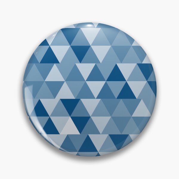 Item preview, Geometric blue pattern designed and sold by jsebouvi.