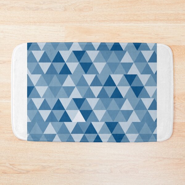 Item preview, Geometric blue pattern designed and sold by jsebouvi.