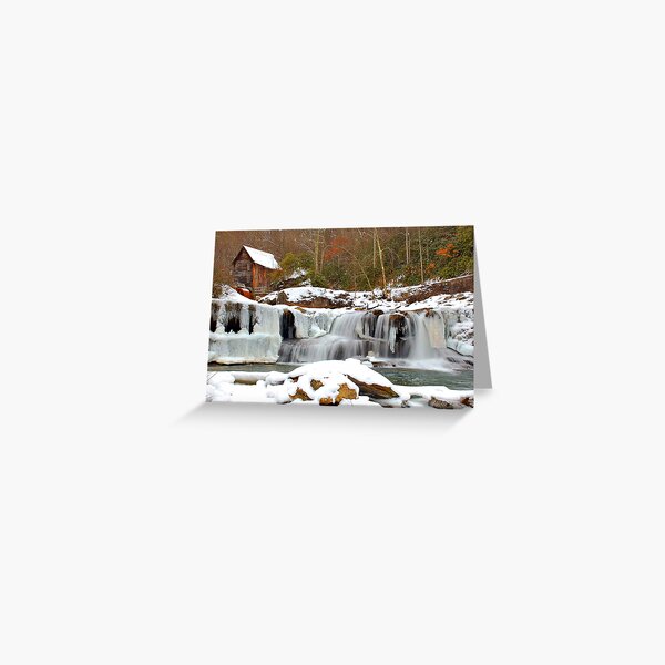 Frozen Grist Mill #2 Greeting Card