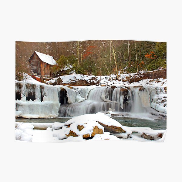 Frozen Grist Mill #2 Poster