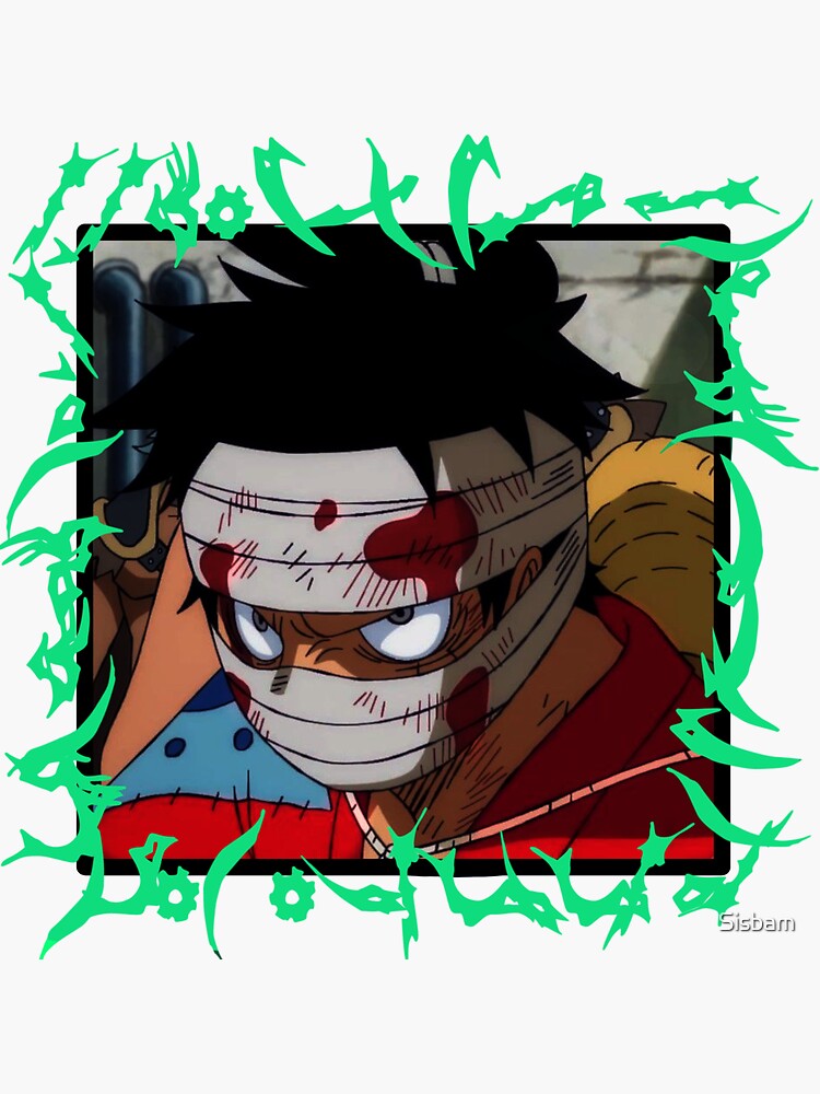 one piece characters Sticker for Sale by MEDesign4